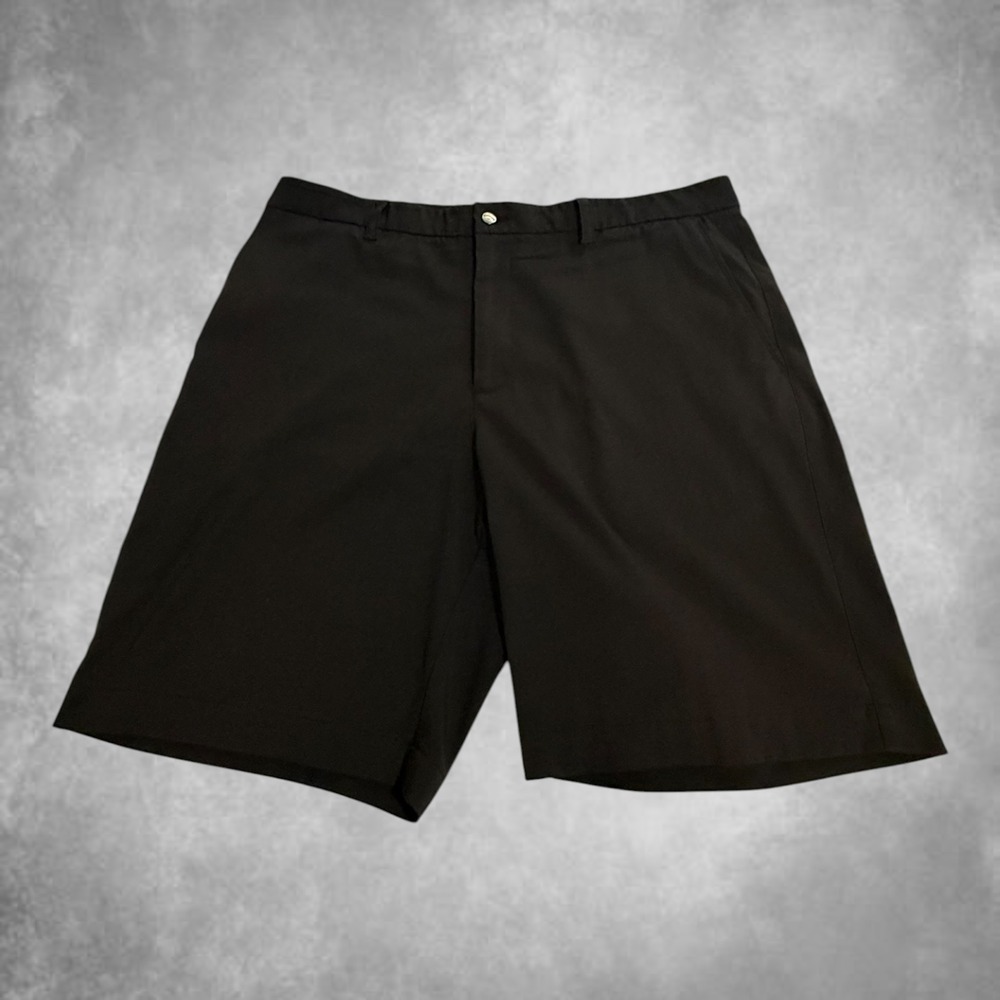 Callaway Mens Black Golf Shorts Flat Front Performance Activewear Size 38